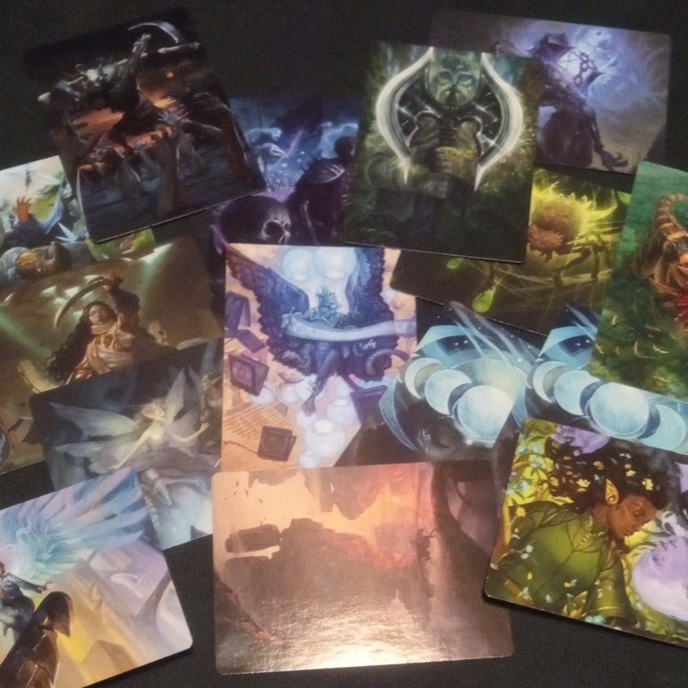 Lot Of 18 MTG Foundations Art Series